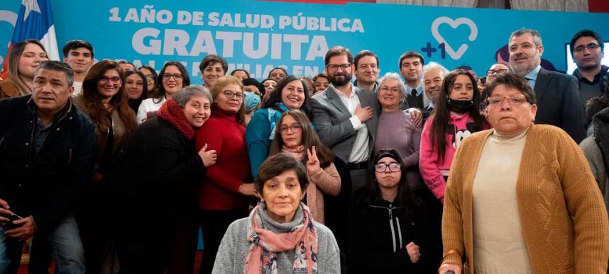 Presidente Boric en primer aniversario Copago Cero: “Tenemos la convicción de que la salud tiene que ser un derecho en el cual todos nos reconozcamos como iguales”