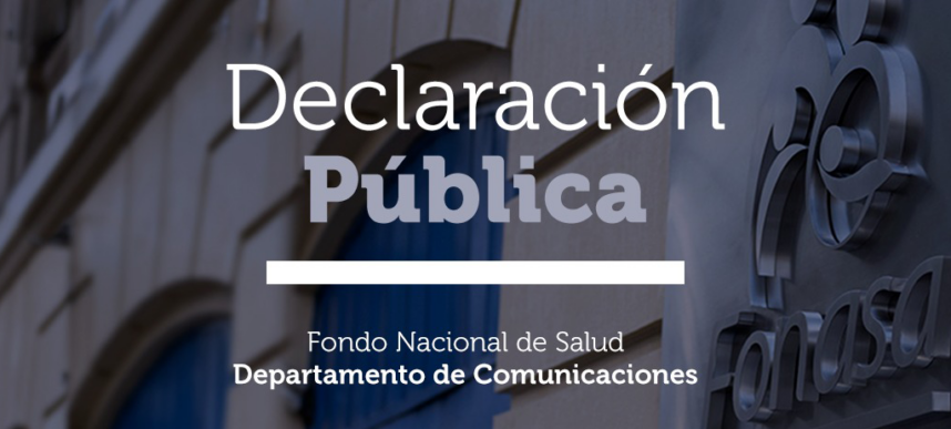 Declaración pública