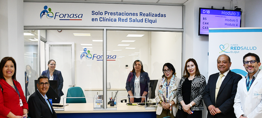 Fonasa y Clínica RedSalud Elqui inauguran Punto de Atención en La Serena
